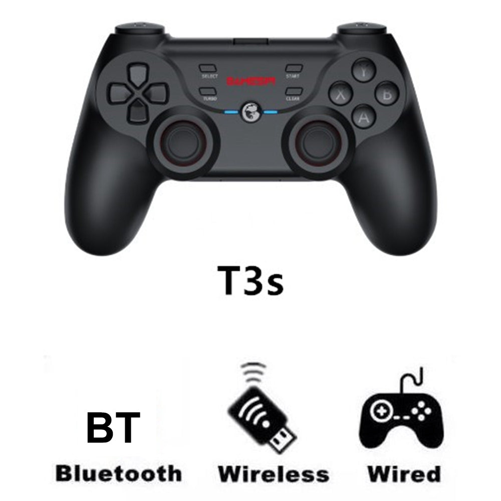 GAMESIR T3S Bluetooth Game Controller Wireless/Wired Joystick Gamepad for Nintendo Switch/TV Box/PC/Android Phone/iOS Phone GAMESIR T3S Bluetooth Game Controller Wireless/Wired Joystick Gamepad for Nintendo Switch/TV Box/PC/Android Phone/iOS Phone